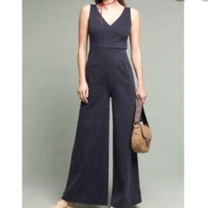Chino by Anthropologie Navy Jumpsuit Size 10